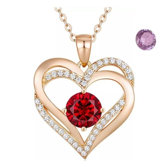 Popular 12 Birthstone Necklace For Women - Image 7