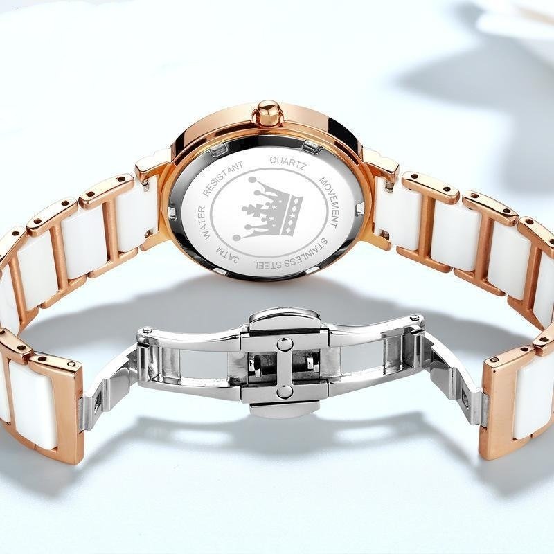 Women's Fashionable Waterproof Original Quartz Movement Niche High-end Watch - Image 5