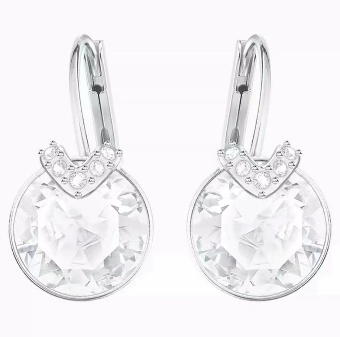 8MM Bella Crystal Earrings - Image 2
