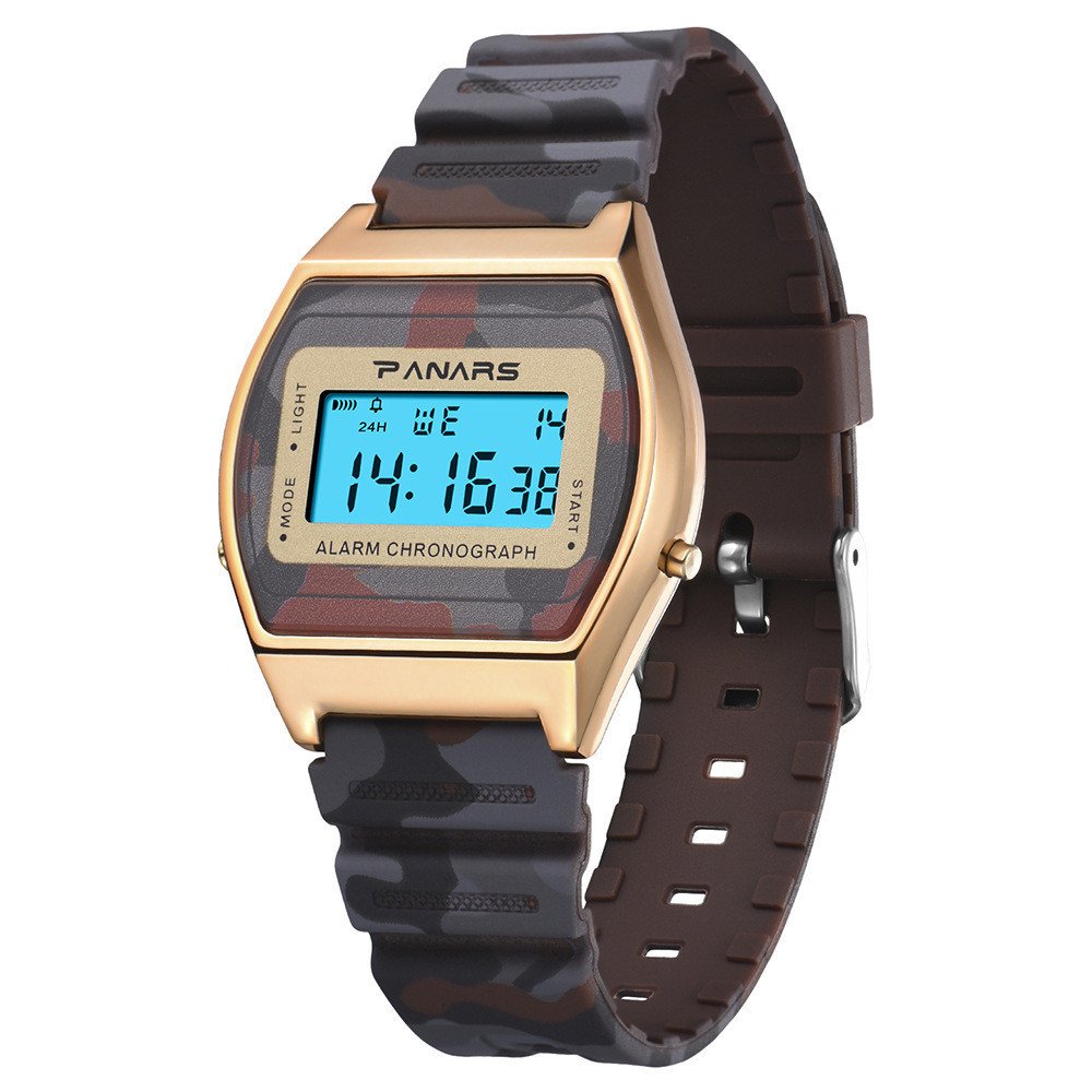 Slim Watch Square Student Camouflage - Image 3