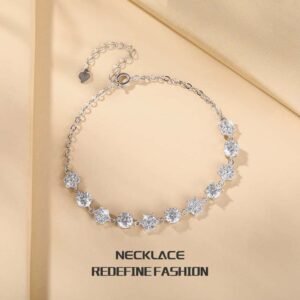 S925 Sterling Silver Japanese And Korean Bracelet Non-fading Women's Summer Light Luxury