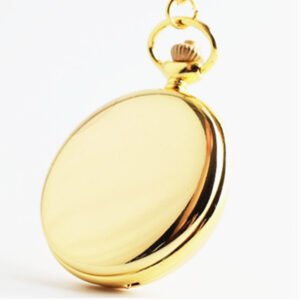 Glossy Pocket Vintage Quartz Flip Pocket Watch