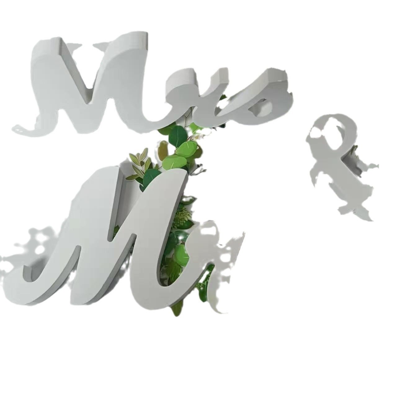 Cross-border Hot Love Conjoined Wooden Craft Ornaments - Image 5