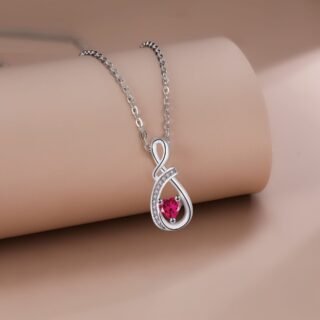 European And American Simple Infinite Symbol Necklace