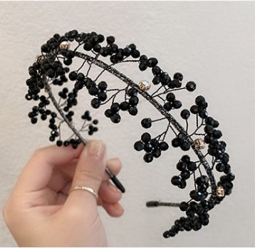 Versatile And Elegant Going Out Headdress Hair Accessories Temperament Retro Bridal Headband - Image 3