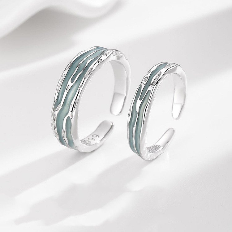 Personality Trendy Net Red Enamel Ring - Image 2