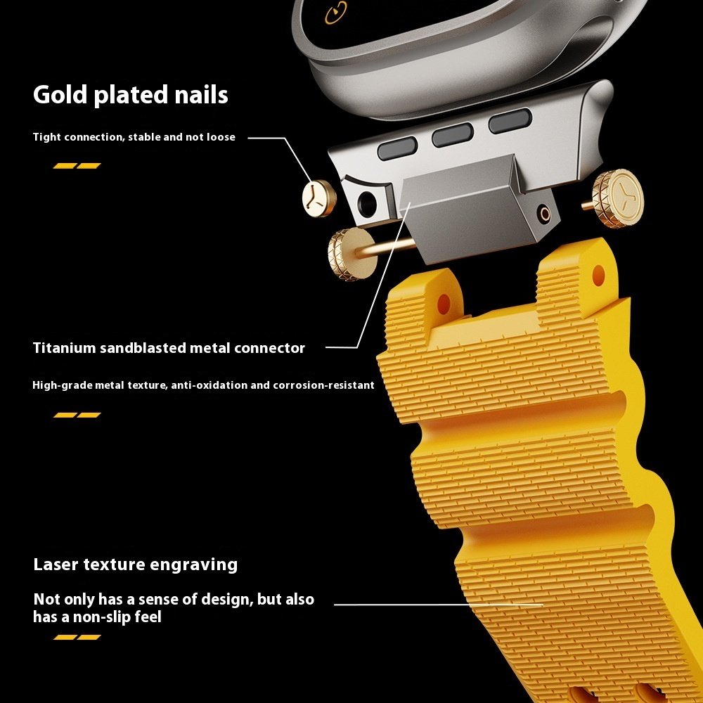 Sports Silicone Watch Strap - Image 3