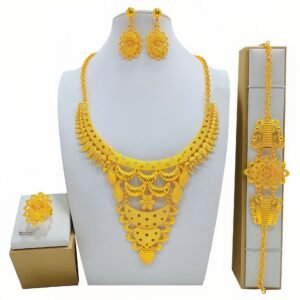 Women's Fashion All-match Jewelry Mirror Jewelry Suit