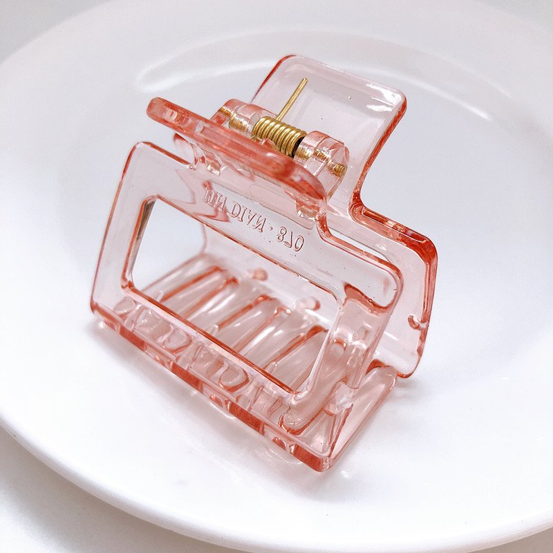 Hollow Square Ponytail And Updo Small Hairclip - Image 9