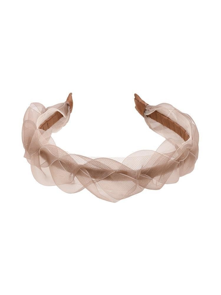 Super Fairy Mesh Headband Female Face Wash Highend Headwear Hairpin Hair Accessories - Image 2