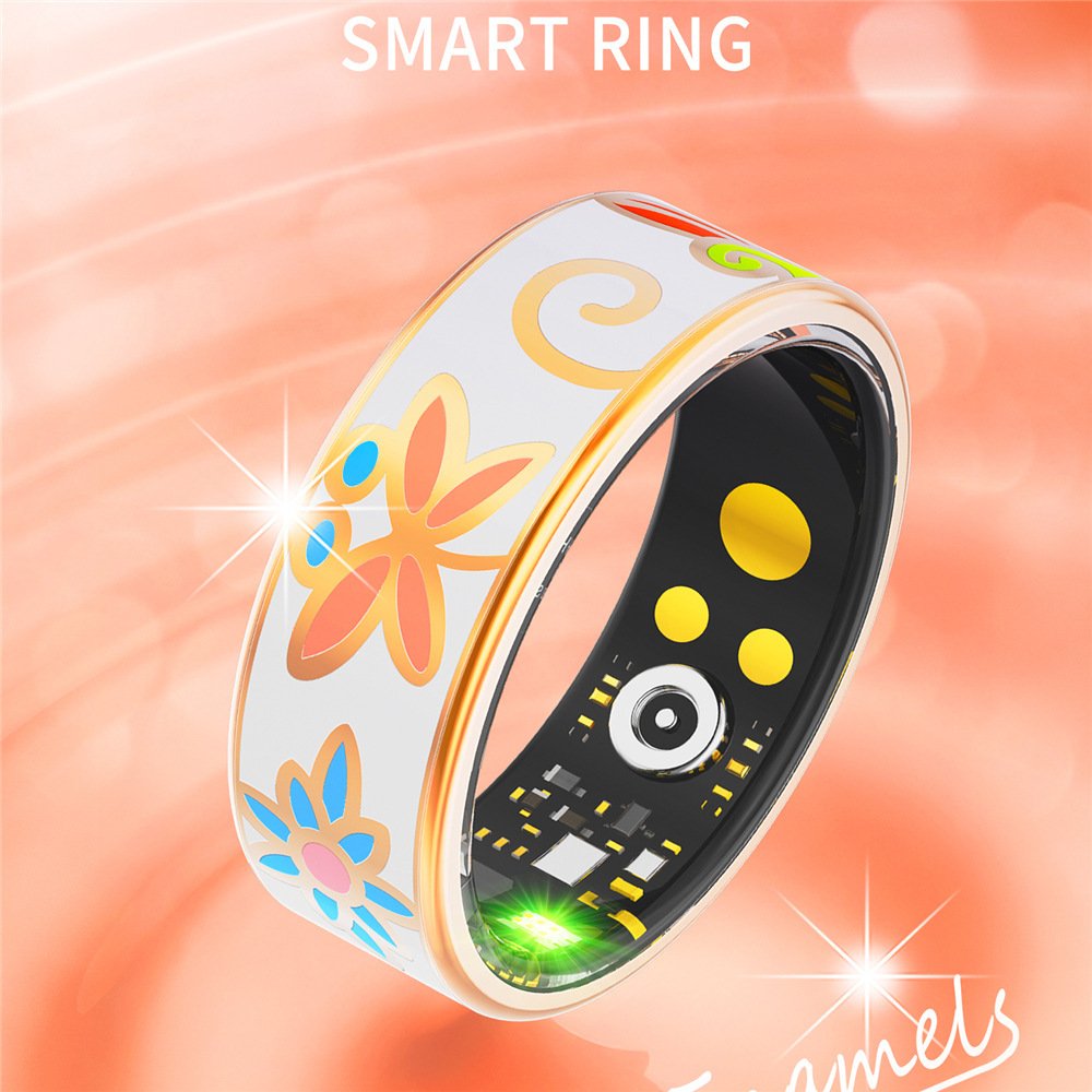 Smart Ring Blood Oxygen Heart Rate Sleep Analysis Health Monitoring