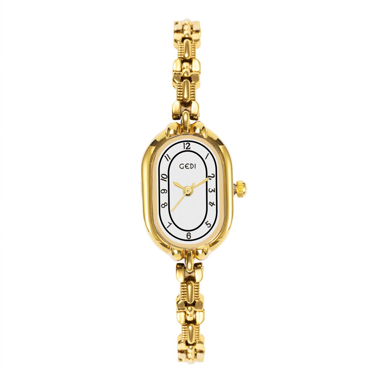 Retro Oval Niche High-grade Fritillary Bracelet Quartz Watch - Image 9