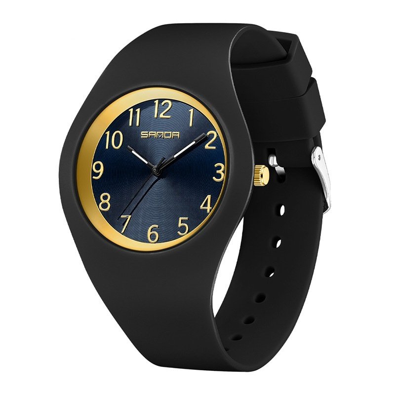 Student Thin And Light Silicone Strap Waterproof Simple Fashion Electronic Watch - Image 5