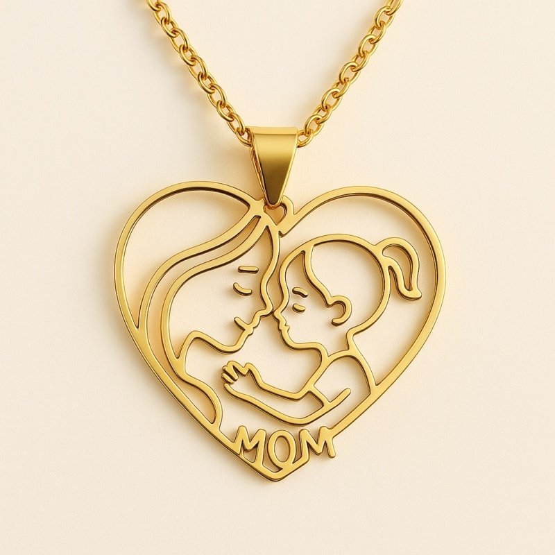 Children's Stainless Steel Pendant Painting Necklace - Image 4