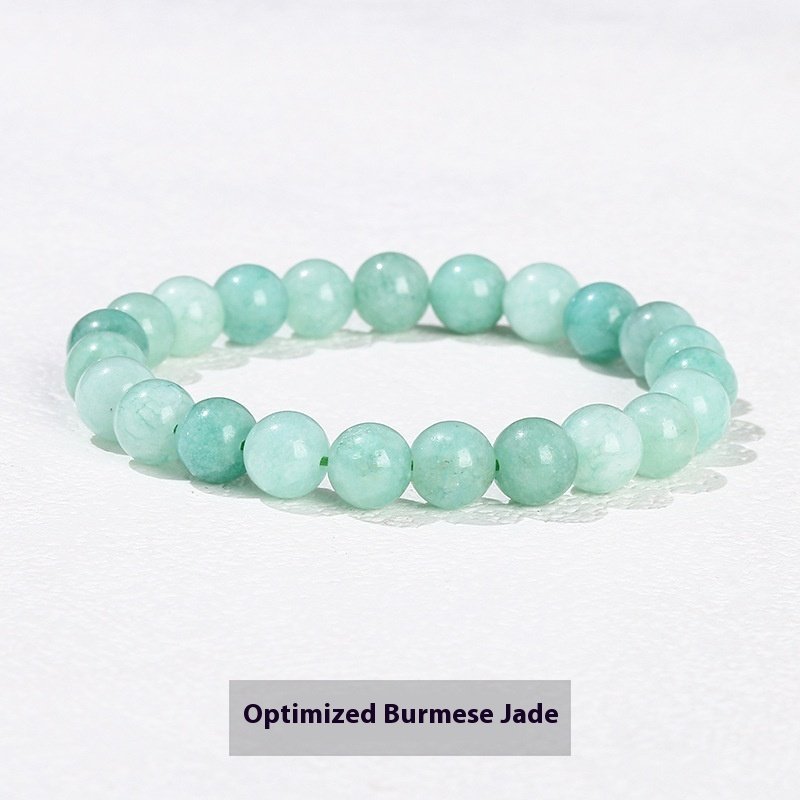 Natural Crystal Simple Single Circle Citrine Bracelet - Image 9