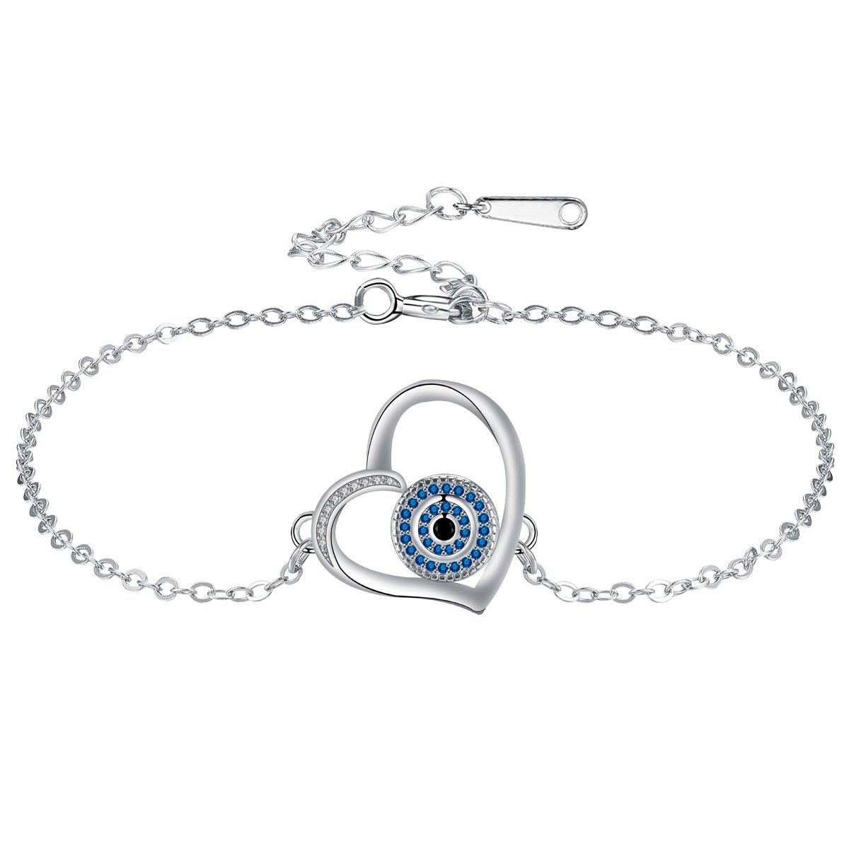 Its Devil's Eye Series Bracelet Women's Retro Design Blue Eye Shape - Image 4