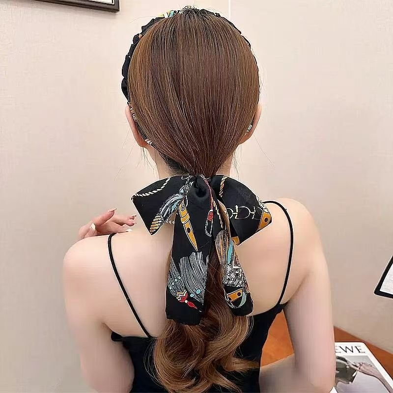 Bow Braided Hair Band For Women - Image 7