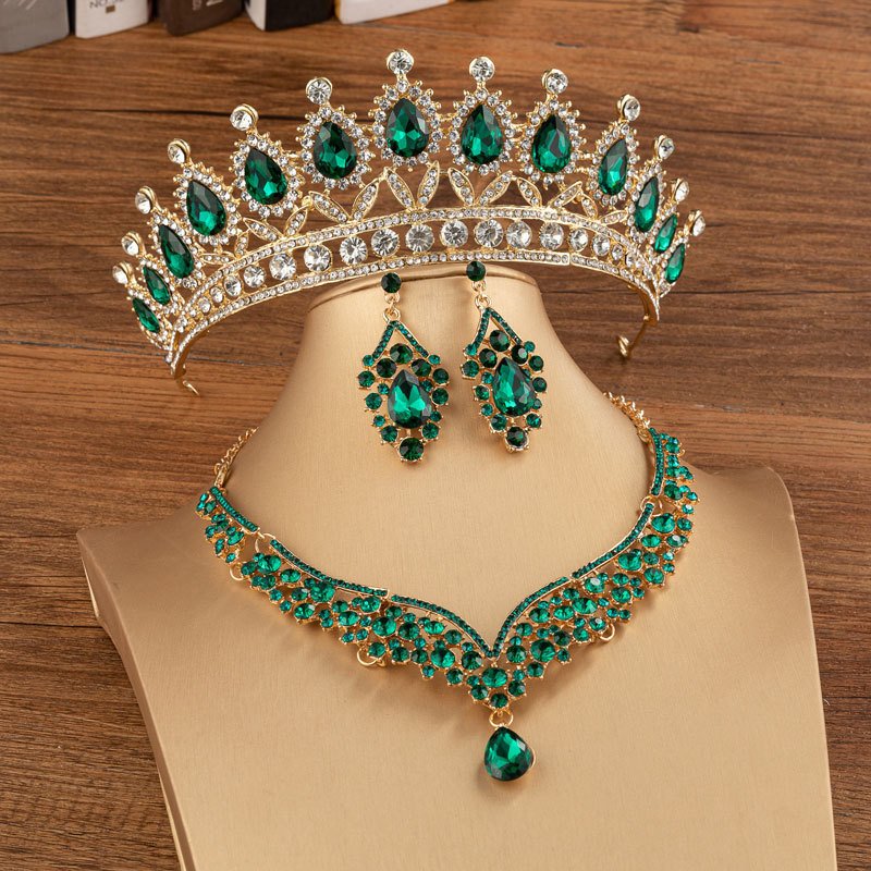 Bridal Crown Wedding Alloy Diamond Crown Fashion Elegant Headdress - Image 8