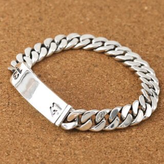 Personality Men's And Women's Thai Silver Bracelet