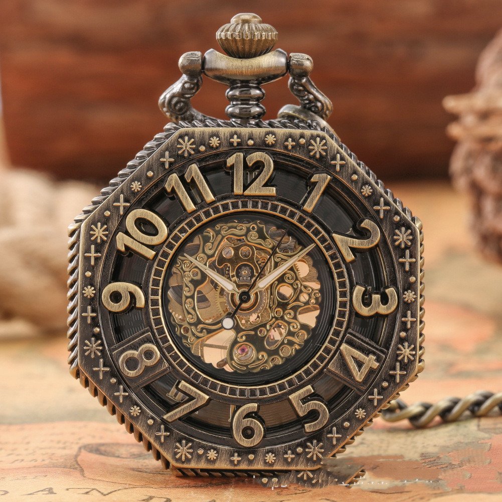 Mechanical Pocket Watch Retro Men's And Women's Watch - Image 5