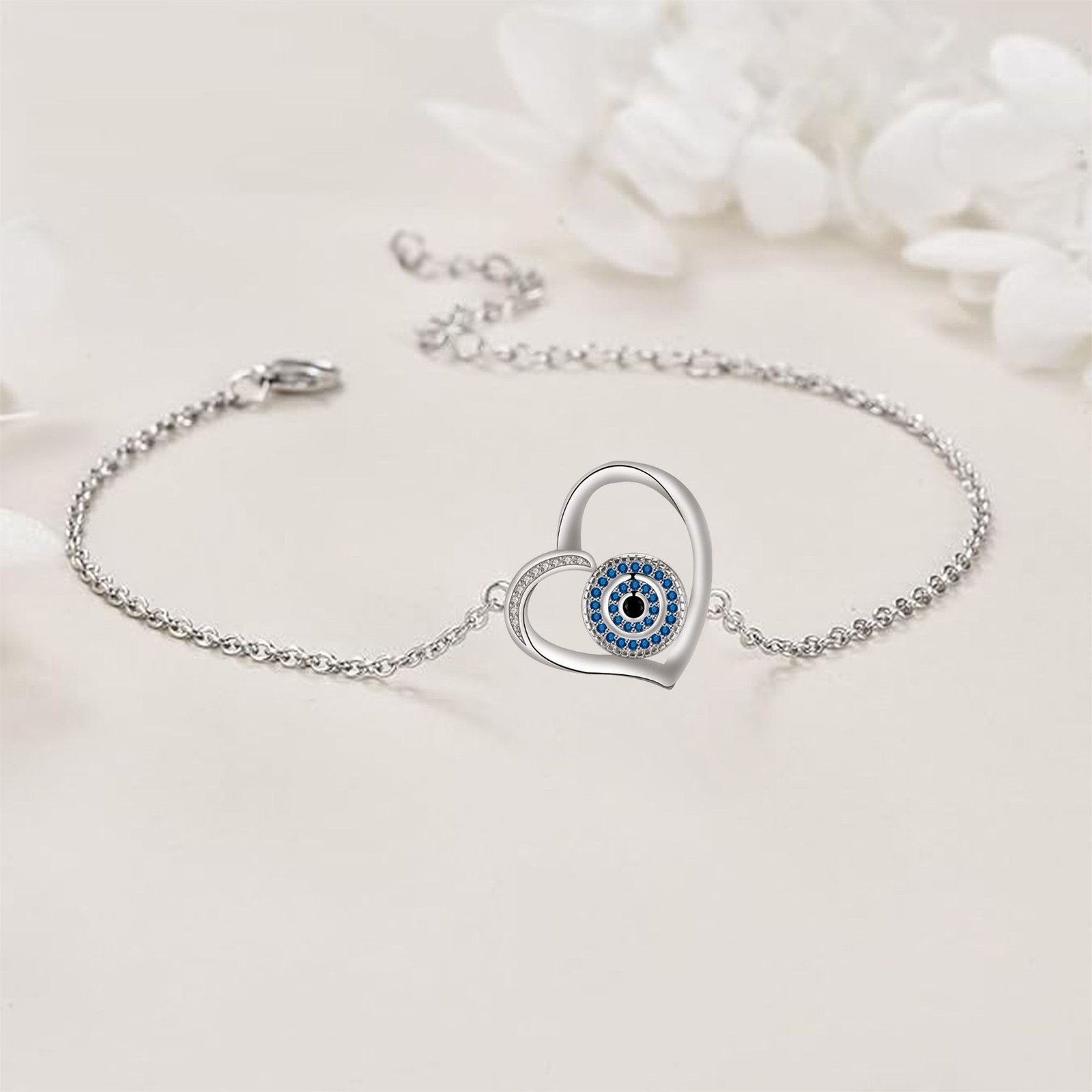 Its Devil's Eye Series Bracelet Women's Retro Design Blue Eye Shape