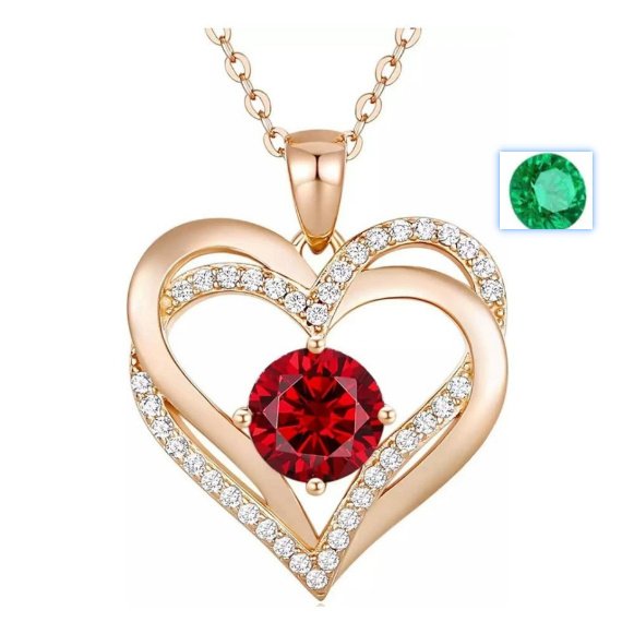 Popular 12 Birthstone Necklace For Women - Image 6