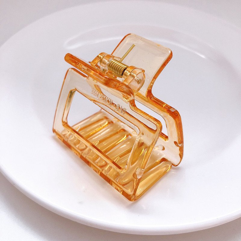 Hollow Square Ponytail And Updo Small Hairclip - Image 8