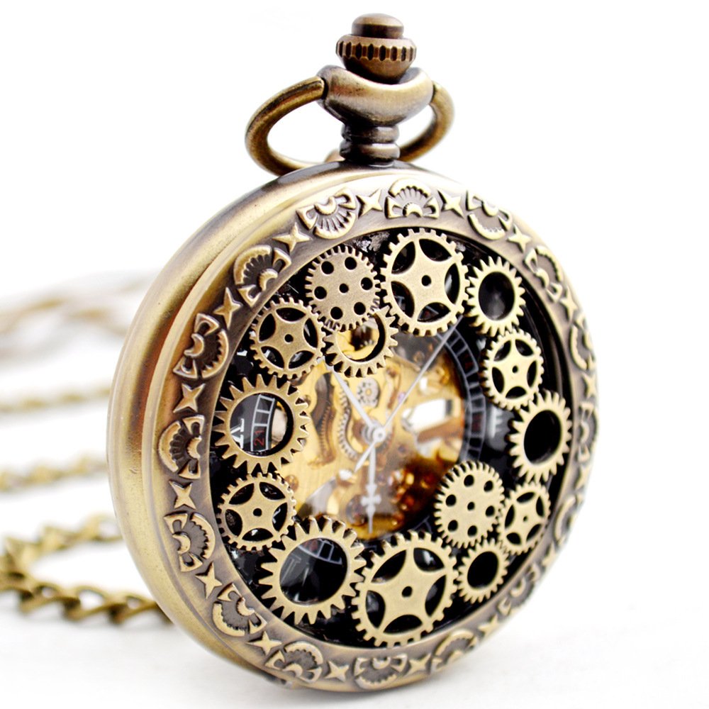 Men's Fashion Mechanical Pocket Watch - Image 4
