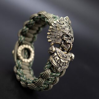 Indian Chief Paracord Hand Braided Bracelet