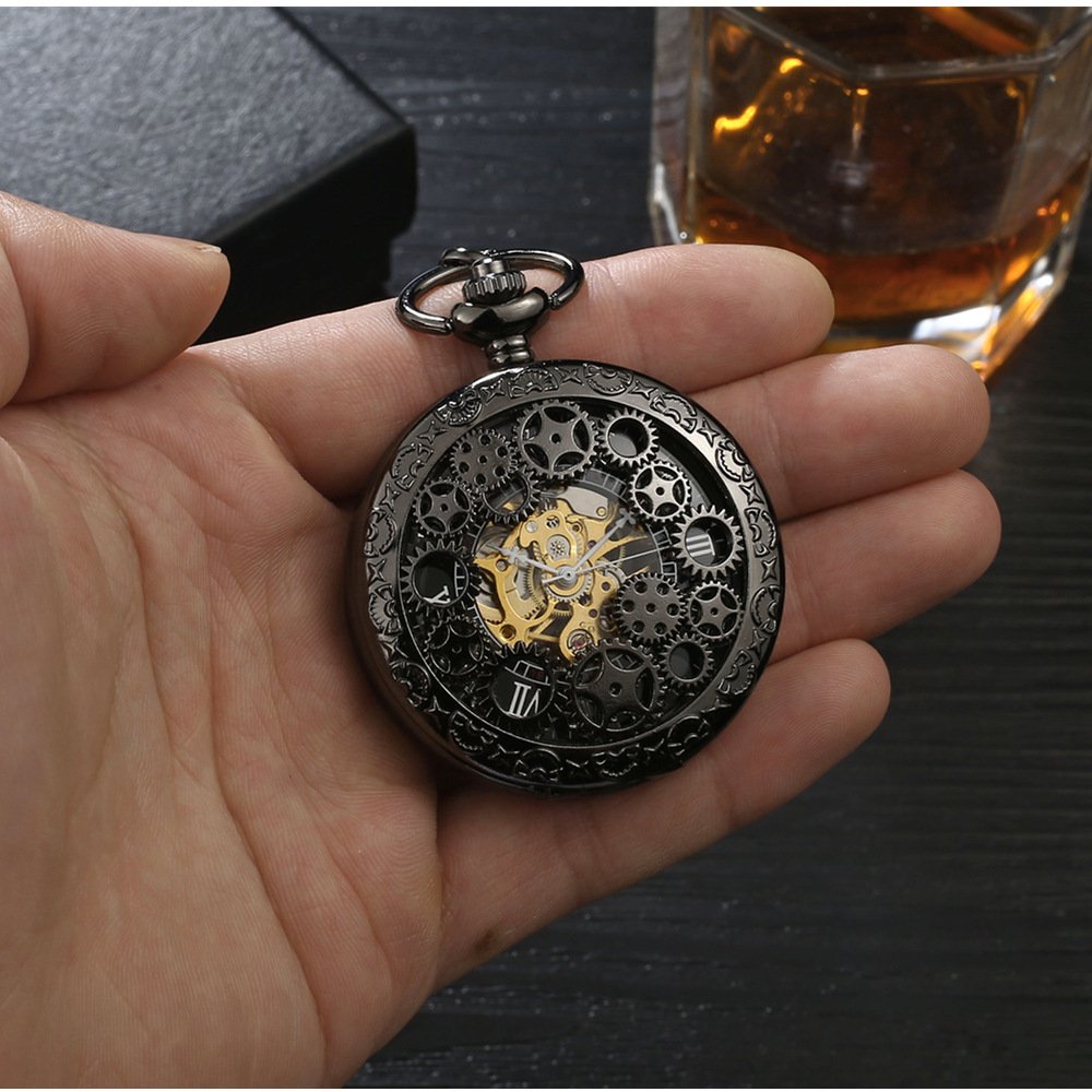 Men's Fashion Mechanical Pocket Watch - Image 2