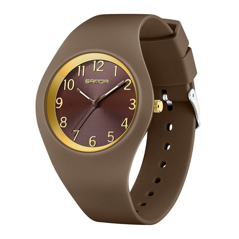 Student Thin And Light Silicone Strap Waterproof Simple Fashion Electronic Watch - Image 4