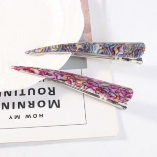 Acrylic Metal Hair Clips Hair Accessories Headdress Grip Ornament