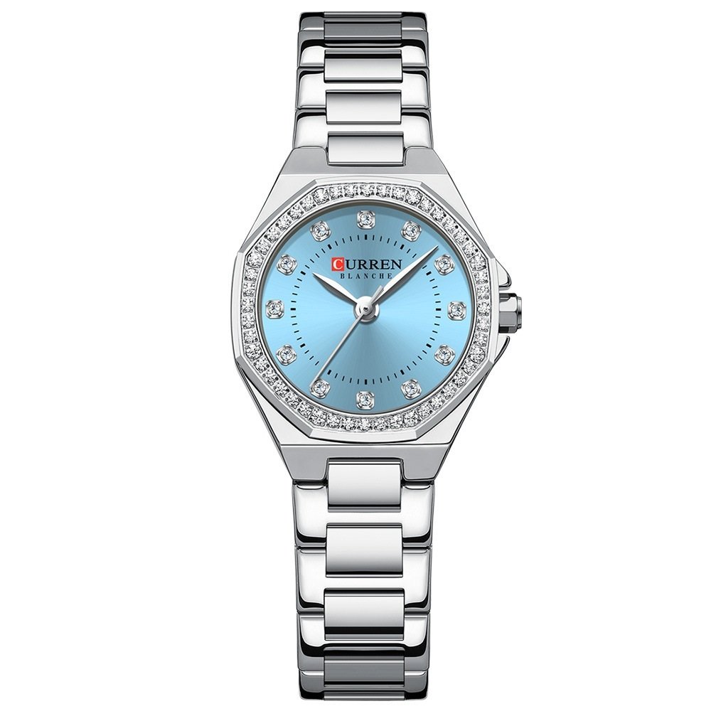 Small Dial Waterproof Rhinestone Watch - Image 5