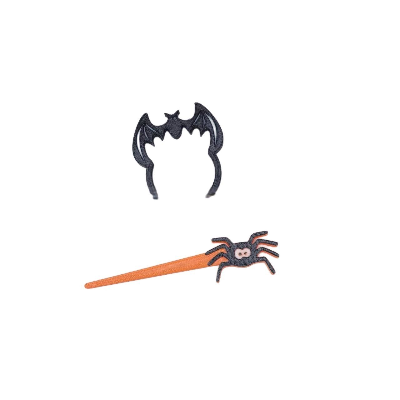 Halloween Barrettes Witch Bat Hairpin - Image 5