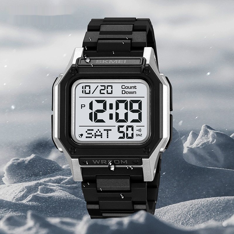 Multifunctional Resin Men's Electronic Watch - Image 3