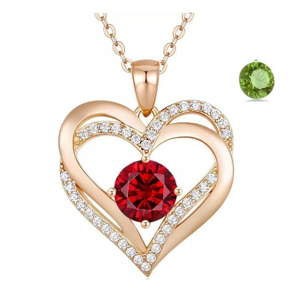 Popular 12 Birthstone Necklace For Women - Image 9