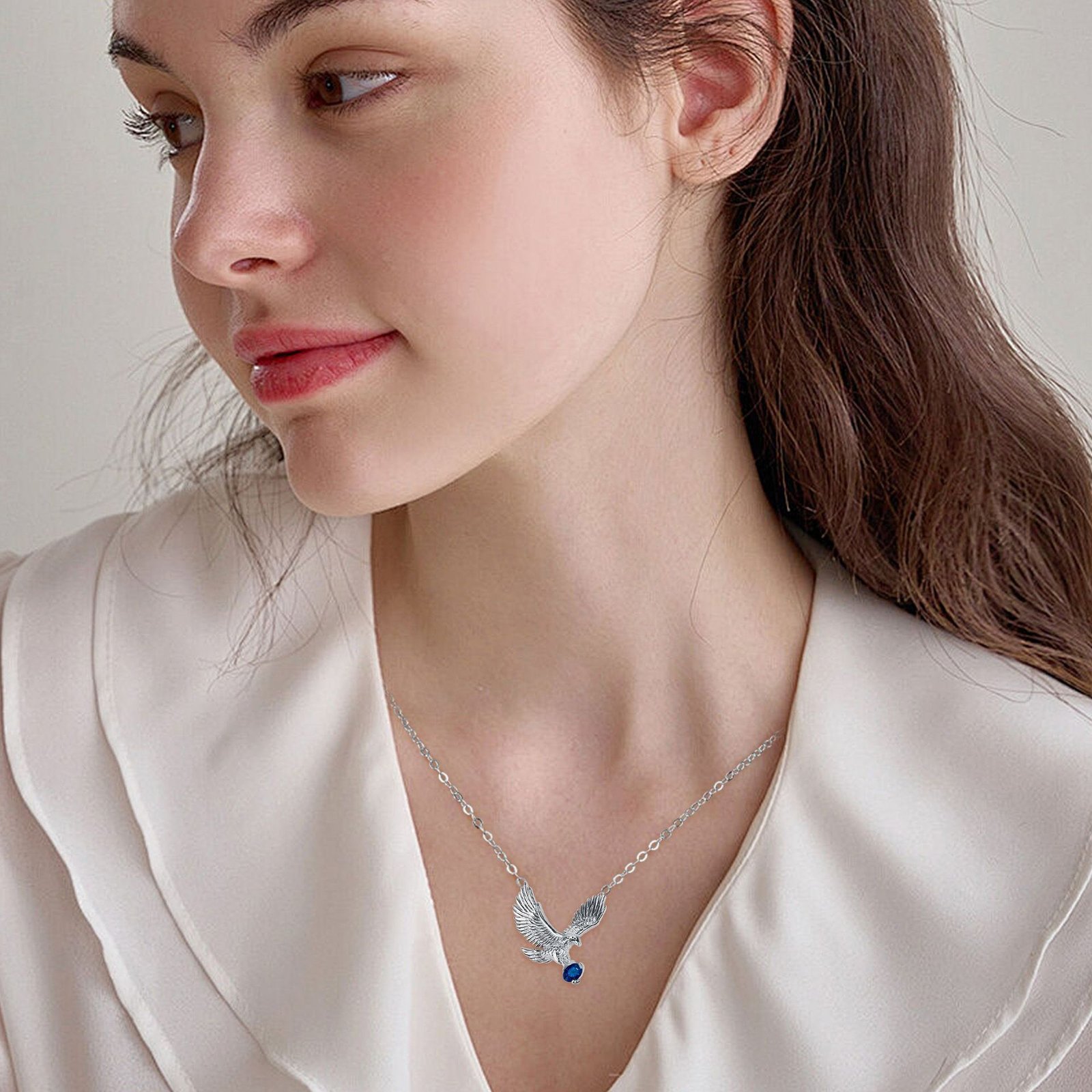 Eagle Necklace For Women Light Luxury Minority High-grade European And American Style - Image 4