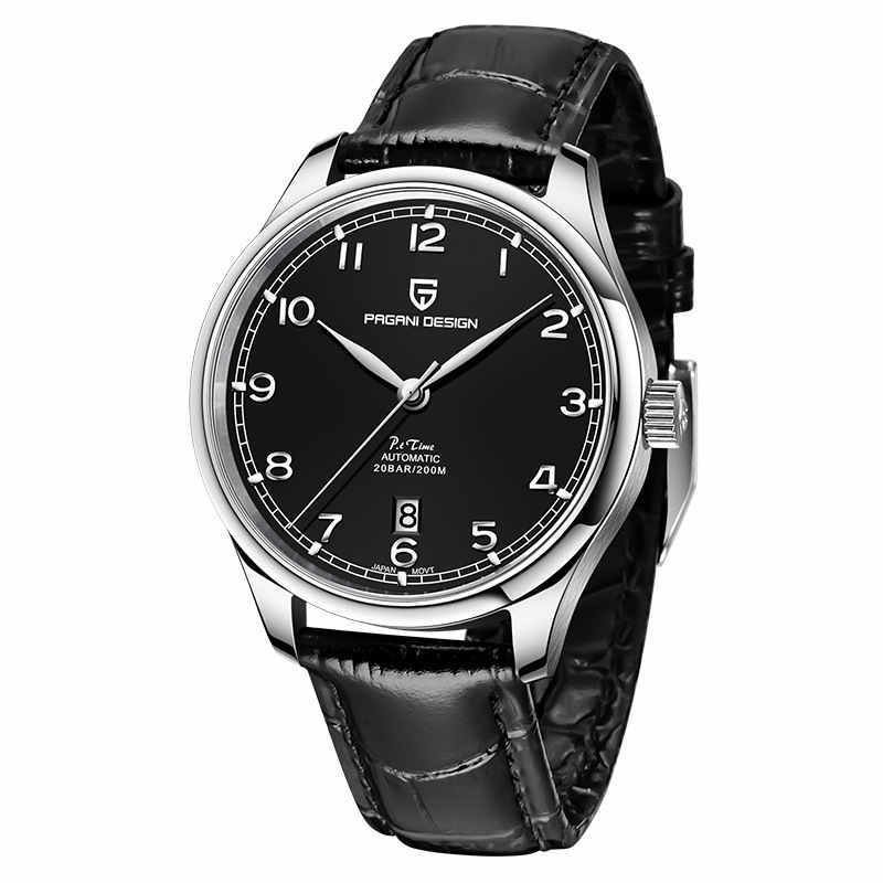 Simple Pin Buckle Calendar Men's Mechanical Watch - Image 4