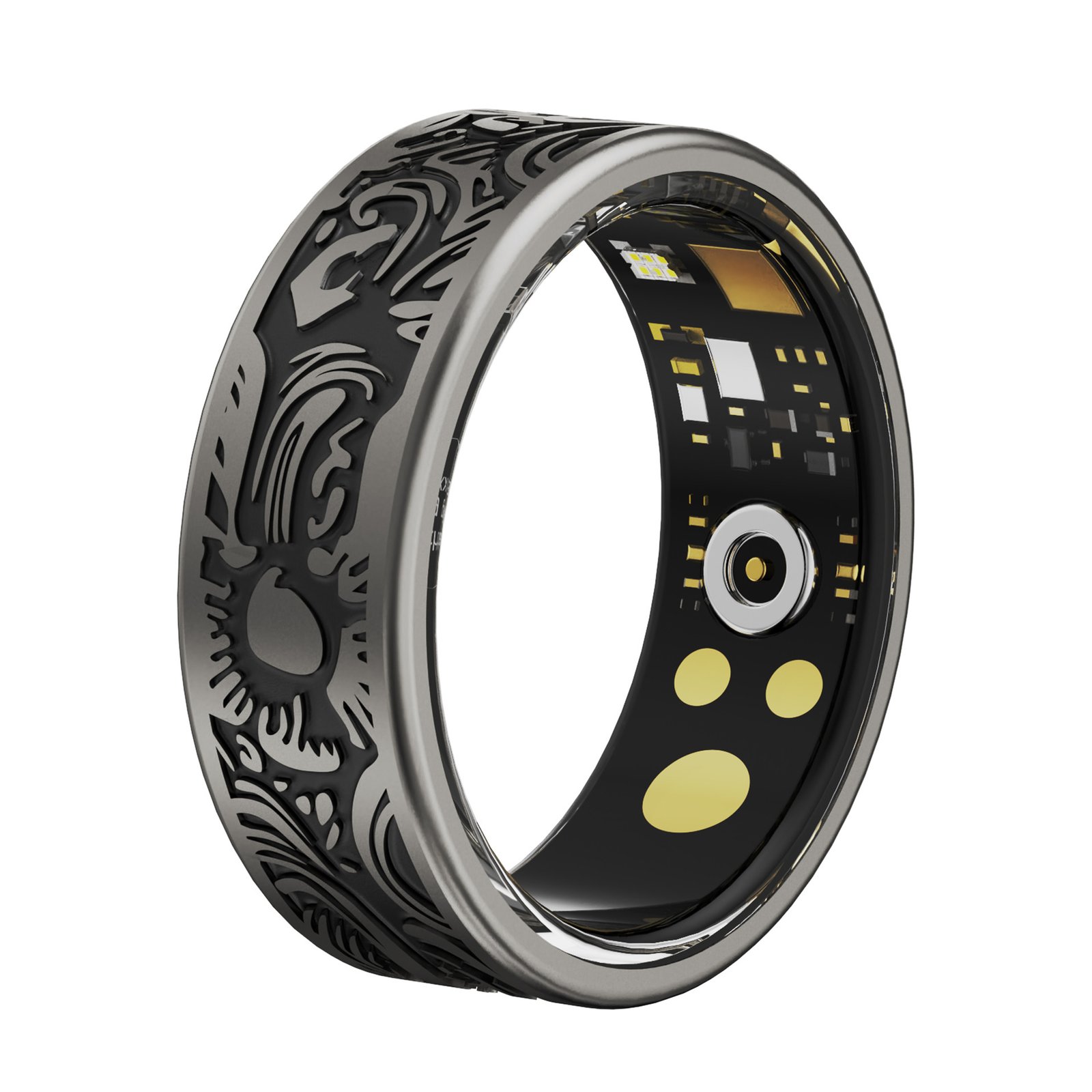 Retro Style Smart Ring Heart Rate And Blood Pressure - Image 4