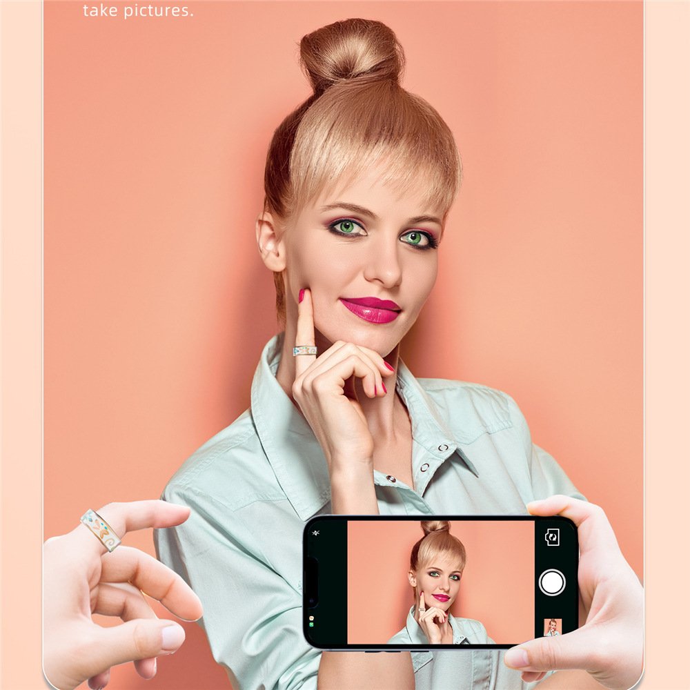 Smart Ring Blood Oxygen Heart Rate Sleep Analysis Health Monitoring - Image 3