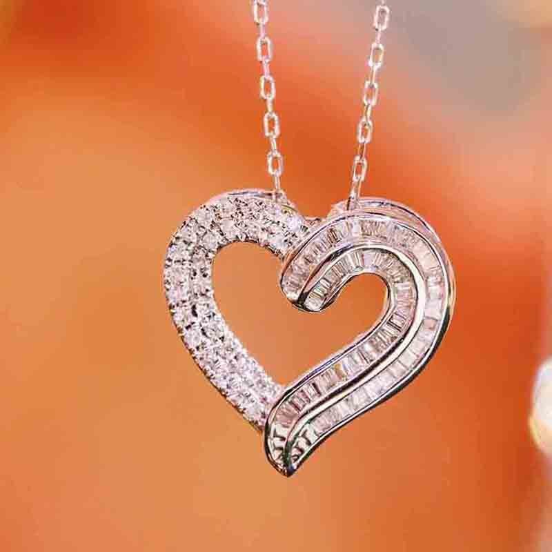 Heart Pendant Necklace Girls' Jewelry - Image 2