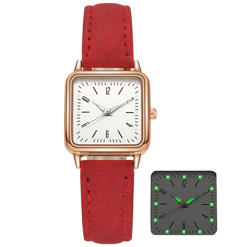 Women's Quartz Watch Luminous Small Square Digital - Image 2