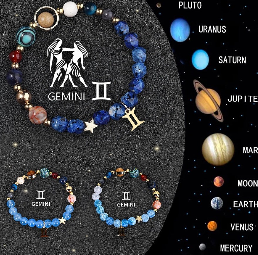 Twelve Zodiac Crystal Bracelets - Image 6