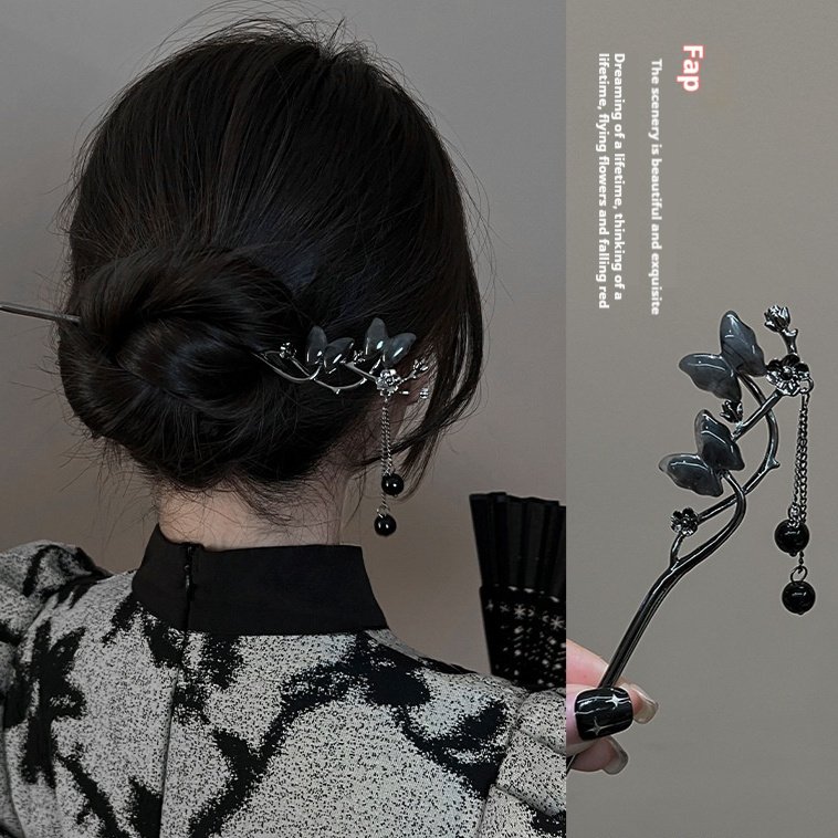 Retro Cheongsam Antique Hair Accessories Women's Hairpin - Image 5