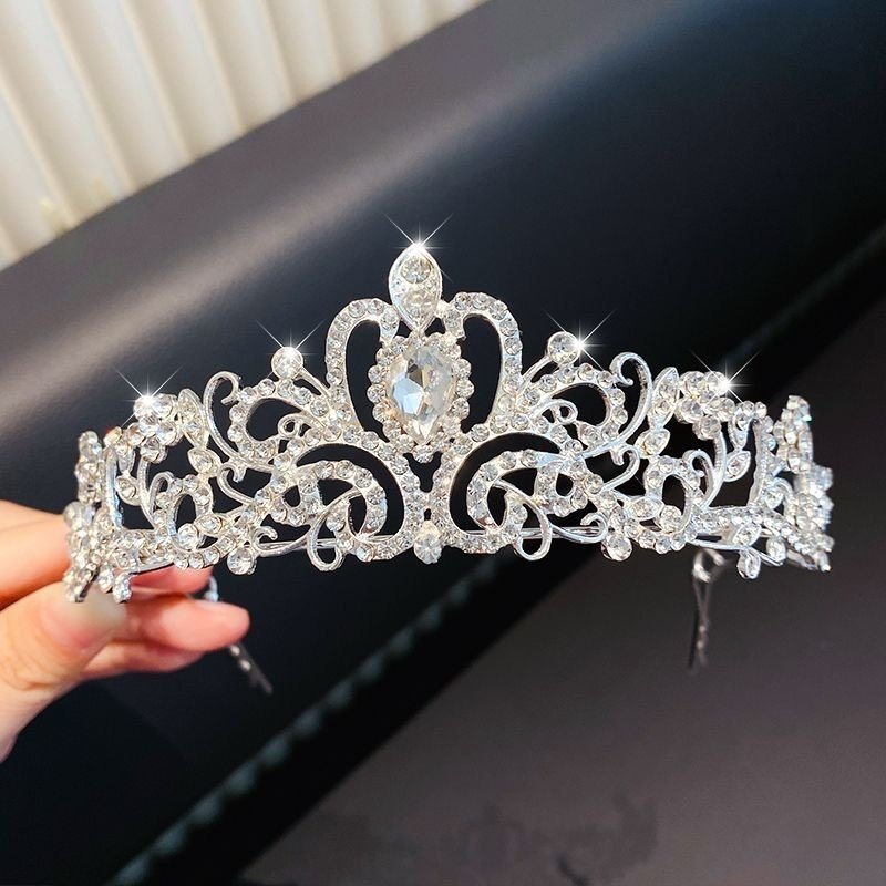 Children's Children's Crown Headdress Girls Princess Crown Hair Clip - Image 6