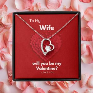 Stainless Steel Bracelet Hollowed Heart Shape Zircon Necklace