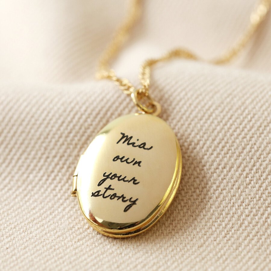 Retro Personality Oval Photo Box Pendant Necklace Pendant Stainless Steel - Image 6