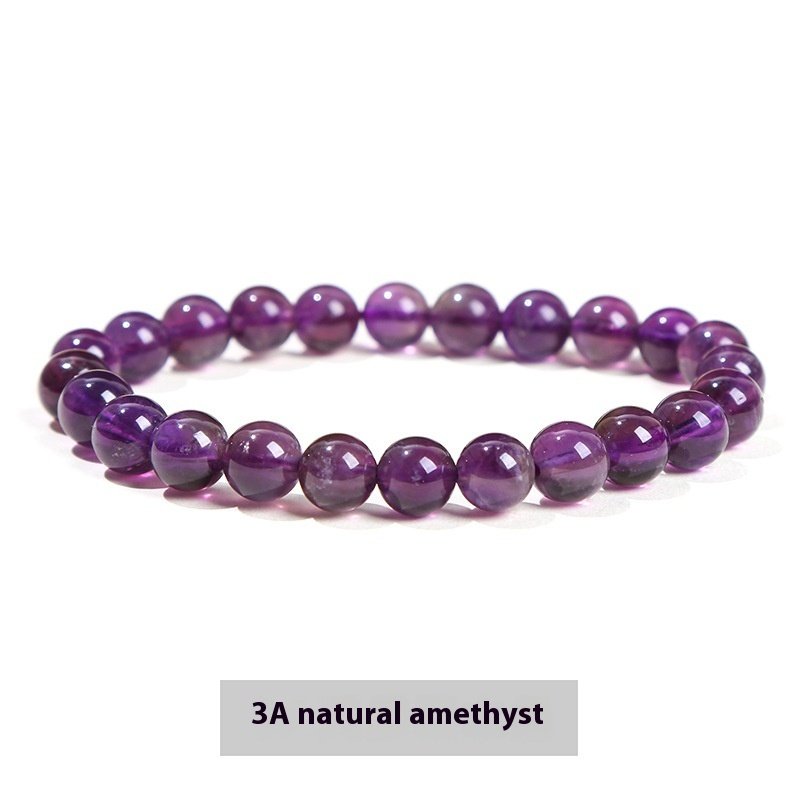 Natural Crystal Simple Single Circle Citrine Bracelet - Image 5