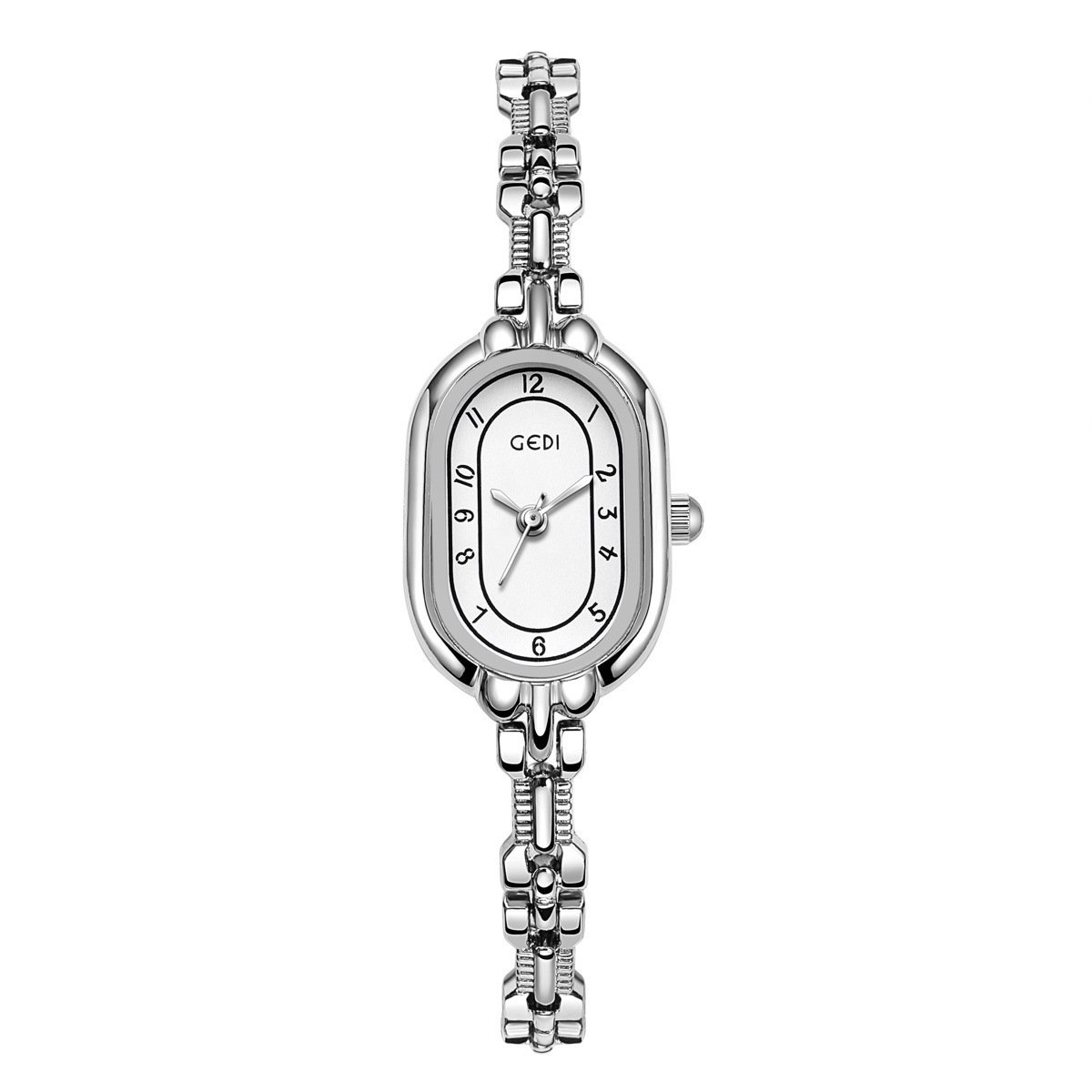 Retro Oval Niche High-grade Fritillary Bracelet Quartz Watch - Image 6