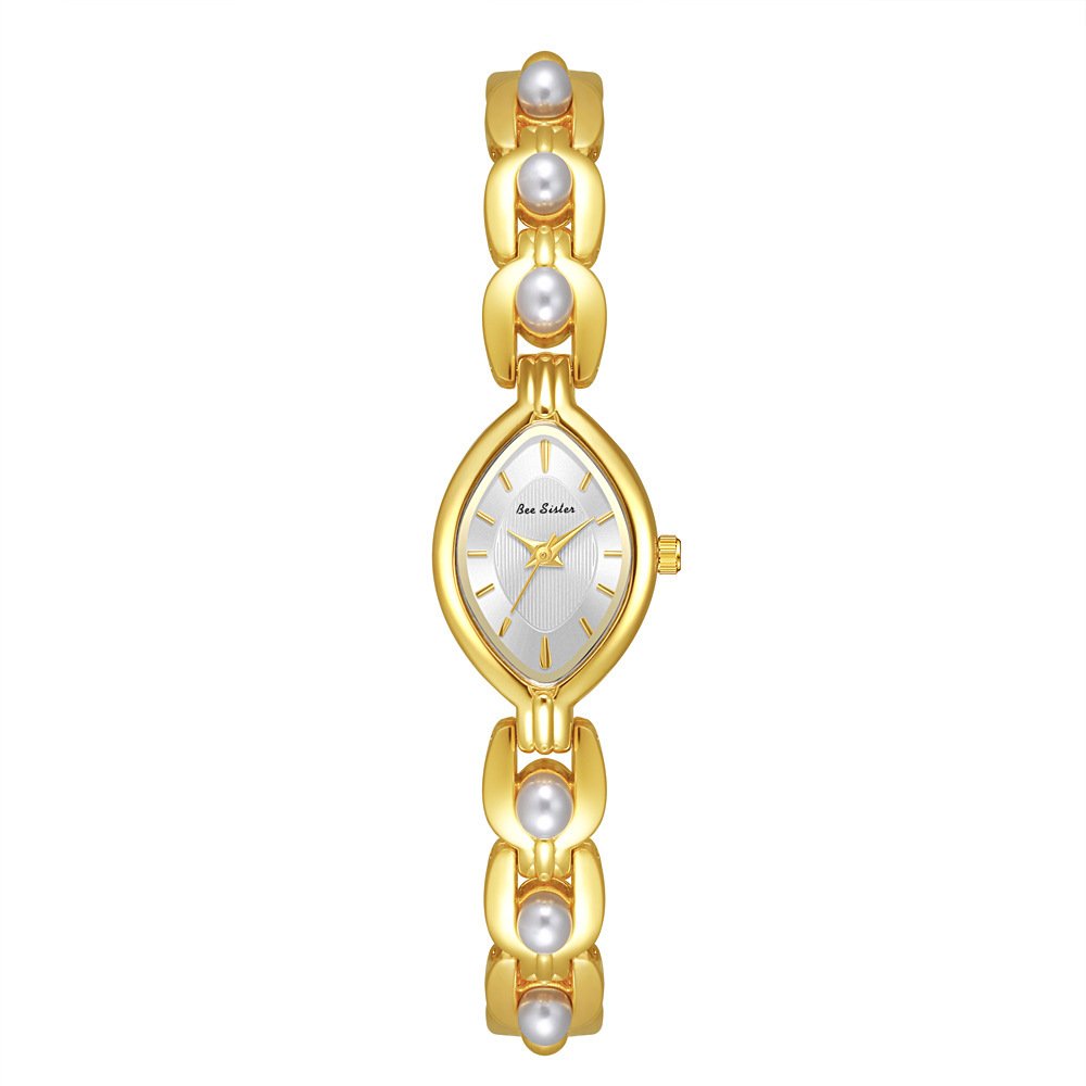 Mid-ancient Light Luxury Imitation Pearl Elegant Women's Watch - Image 6